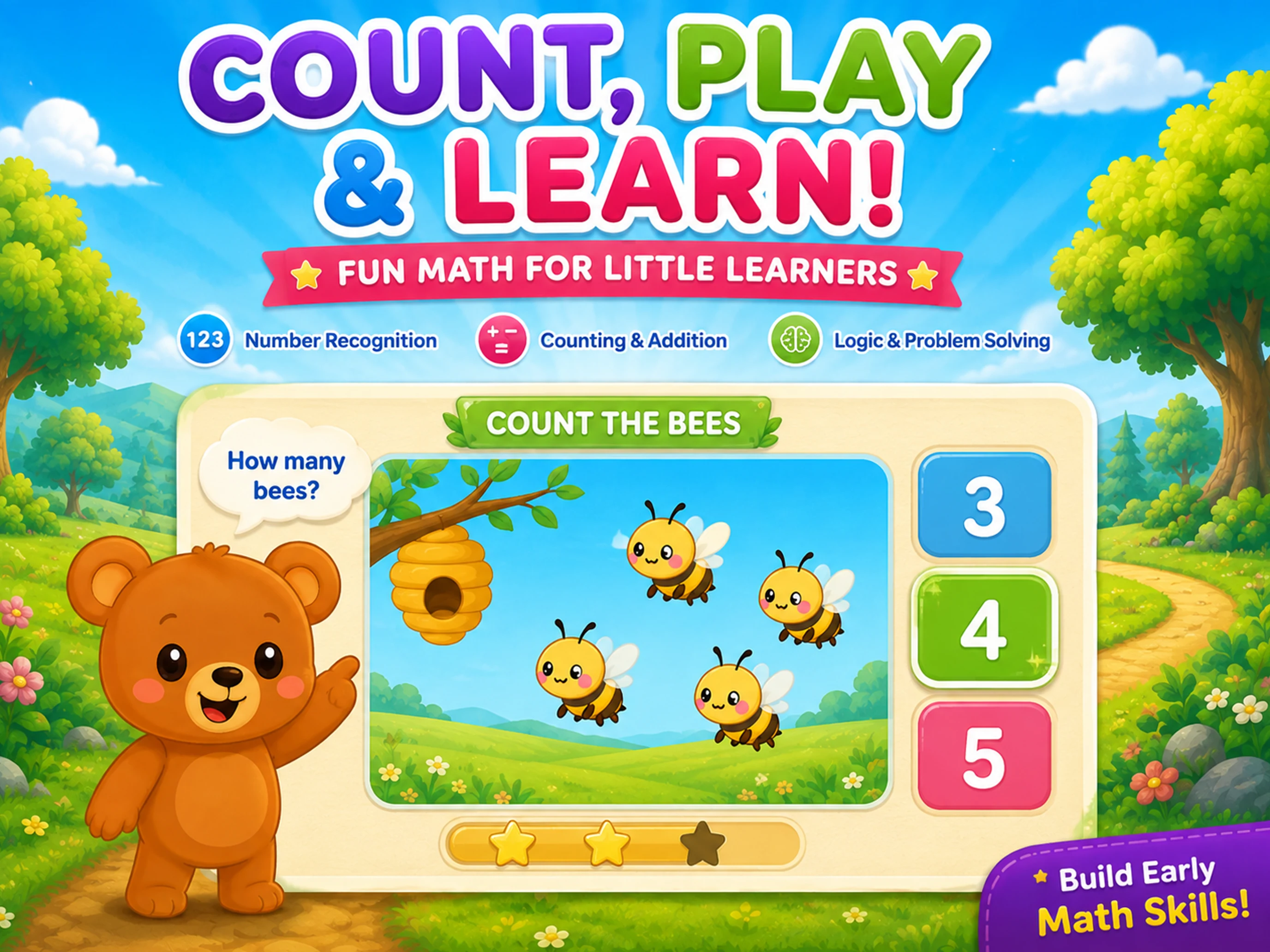 Preschool Learning Games MOMO screenshot
